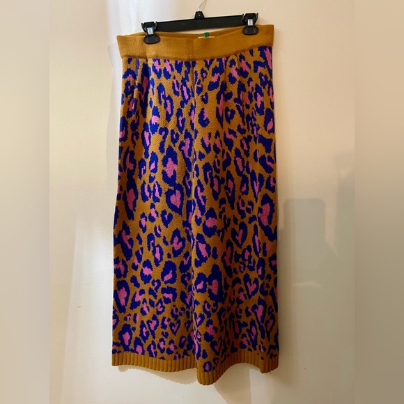 New Farm Rio Leopard Pop Caramel Sweatpants XL - Picture 7 of 11